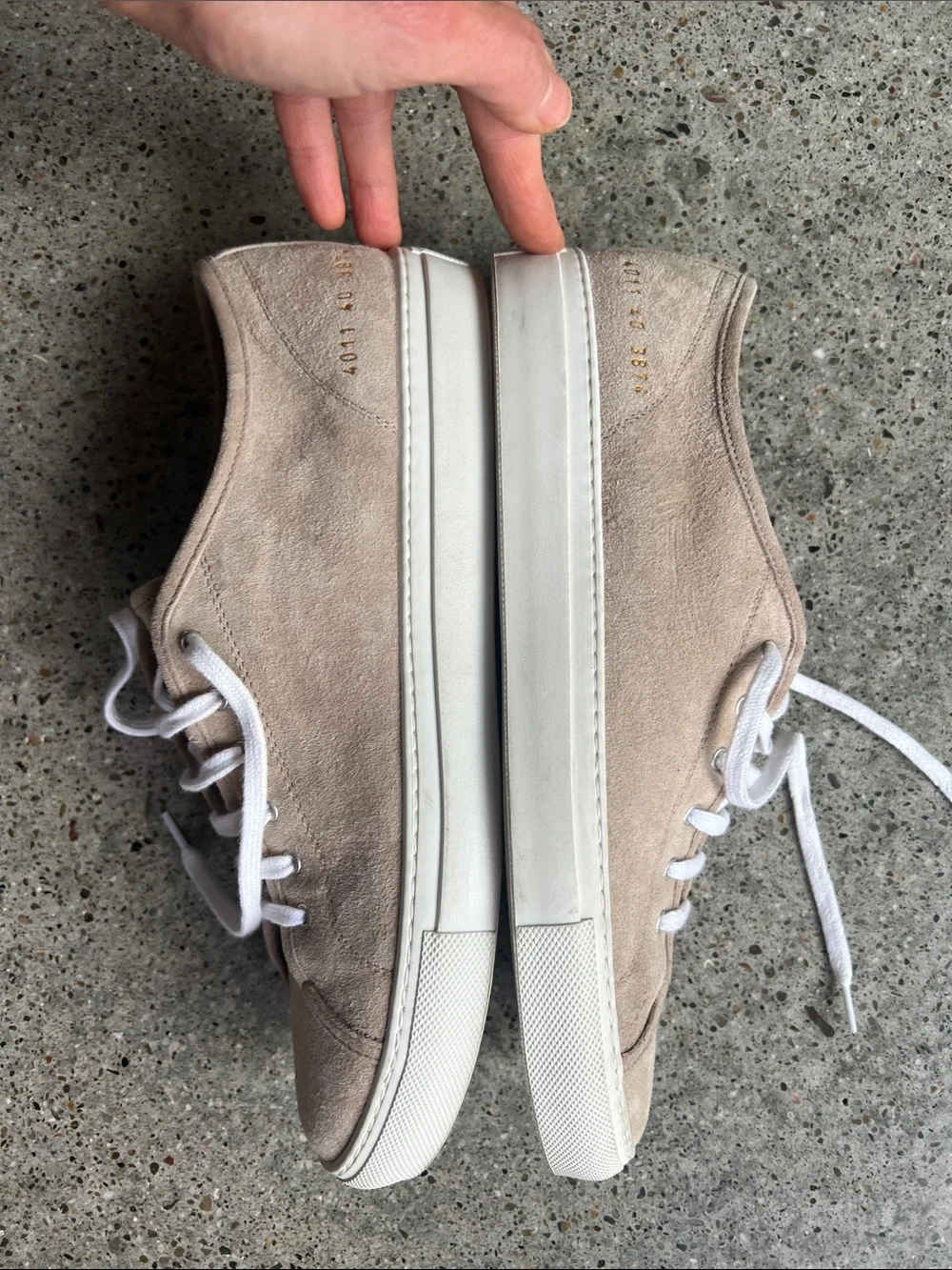 Common Projects Women's Lace-up Low-top Sneakers- Size 10